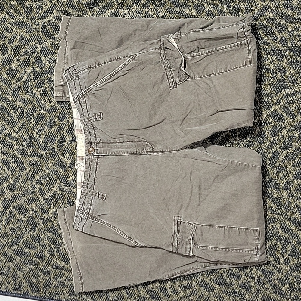 Vtg Buckle BKE Mens Cargo Baggy Pants Brown Size 36